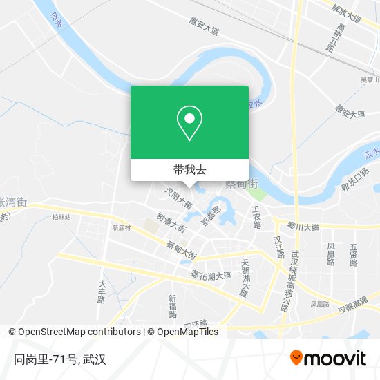 同岗里-71号地图