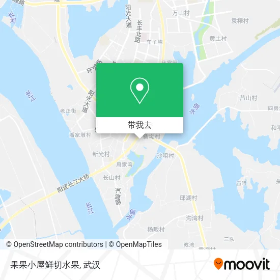 果果小屋鲜切水果地图