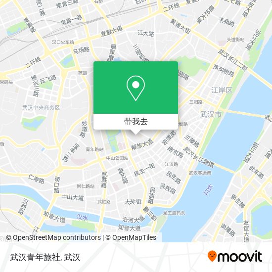 武汉青年旅社地图