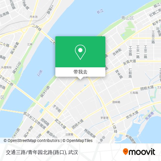交通三路/青年园北路(路口)地图