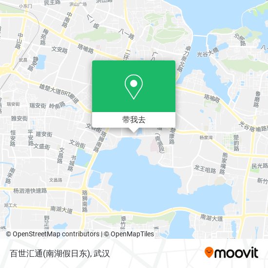 百世汇通(南湖假日东)地图