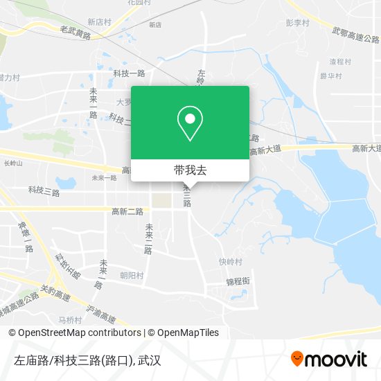 左庙路/科技三路(路口)地图