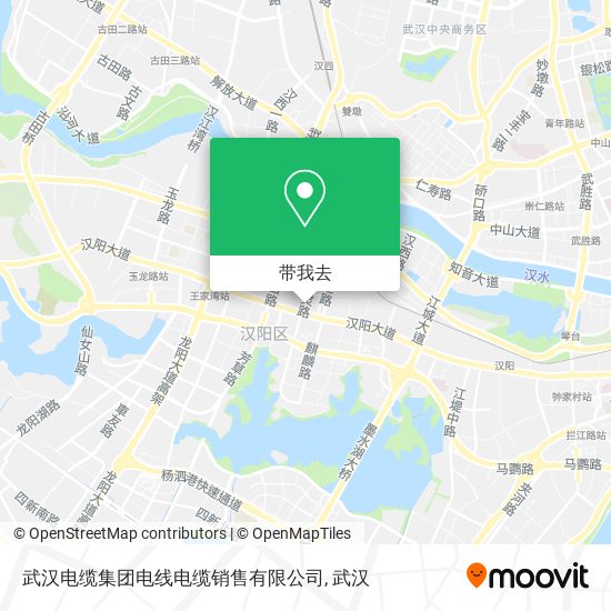 武汉电缆集团电线电缆销售有限公司地图