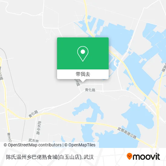 陈氏温州乡巴佬熟食城(白玉山店)地图