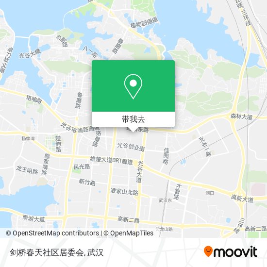 剑桥春天社区居委会地图