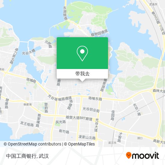 中国工商银行地图