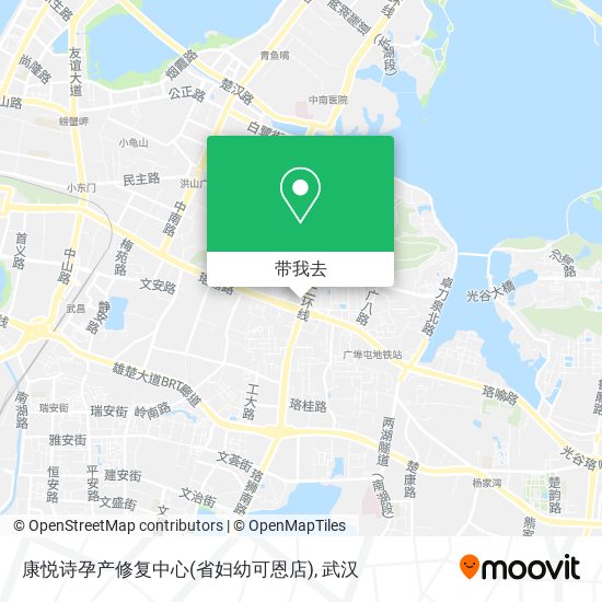 康悦诗孕产修复中心(省妇幼可恩店)地图