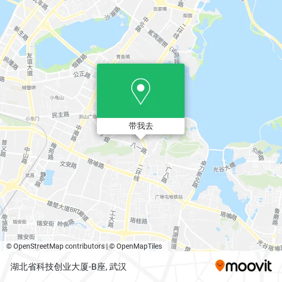 湖北省科技创业大厦-B座地图