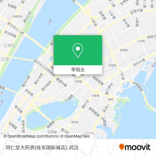 同仁堂大药房(徐东国际城店)地图