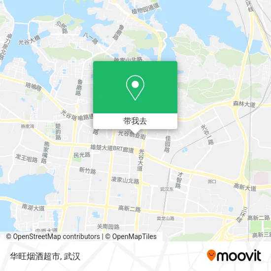 华旺烟酒超市地图