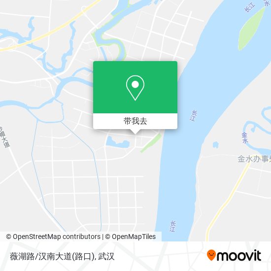 薇湖路/汉南大道(路口)地图