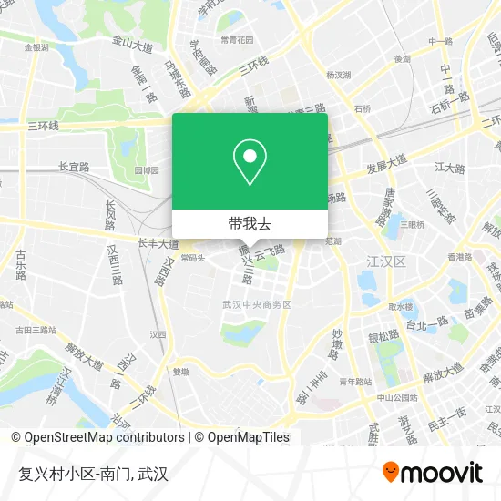 复兴村小区-南门地图