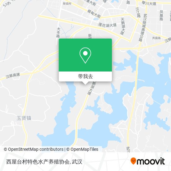 西屋台村特色水产养殖协会地图