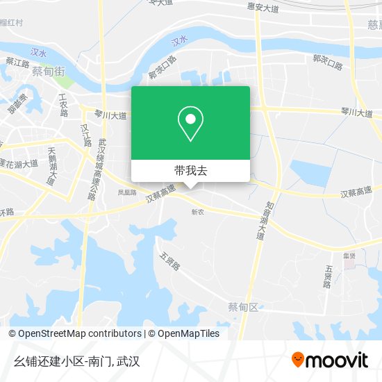 幺铺还建小区-南门地图