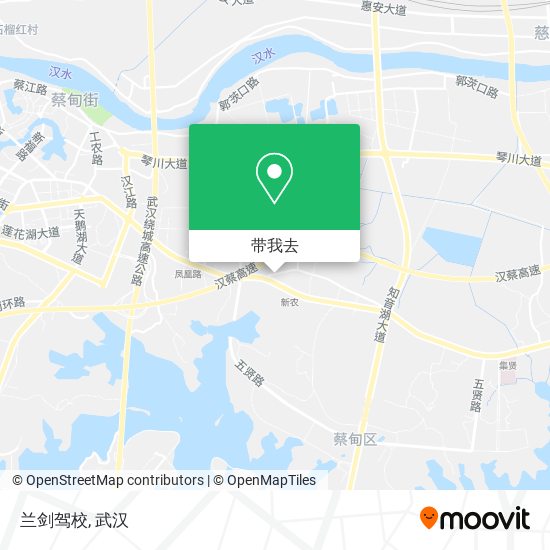 兰剑驾校地图
