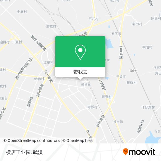 横店工业园地图