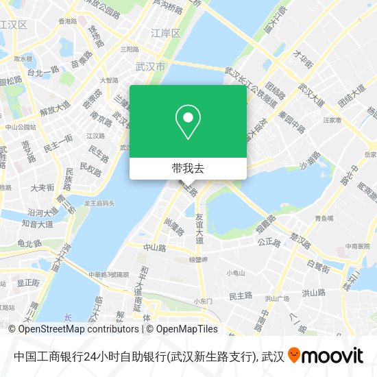 中国工商银行24小时自助银行(武汉新生路支行)地图