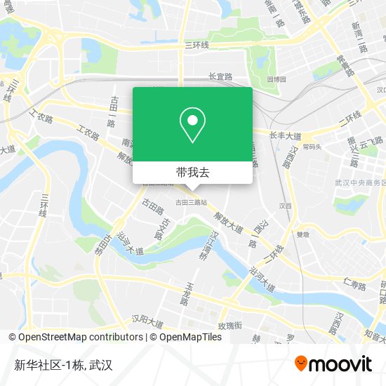 新华社区-1栋地图