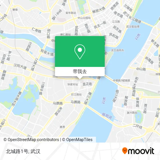 北城路1号地图
