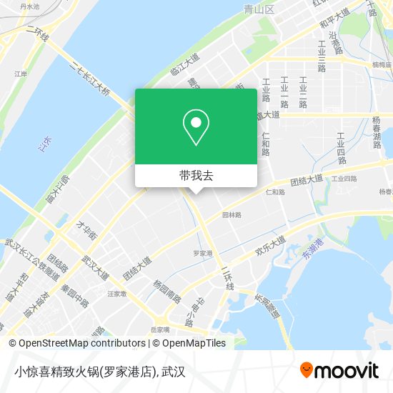 小惊喜精致火锅(罗家港店)地图