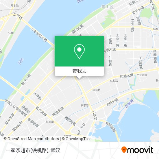 一家亲超市(铁机路)地图