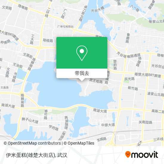 伊米蛋糕(雄楚大街店)地图