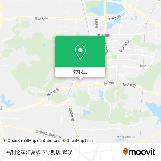 福利之家江夏线下导购店地图