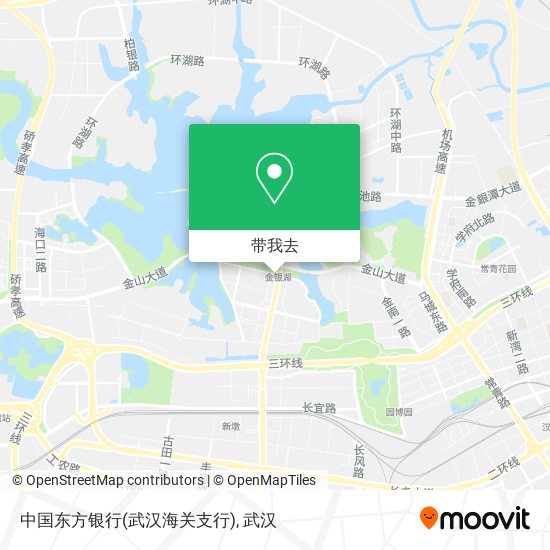 中国东方银行(武汉海关支行)地图