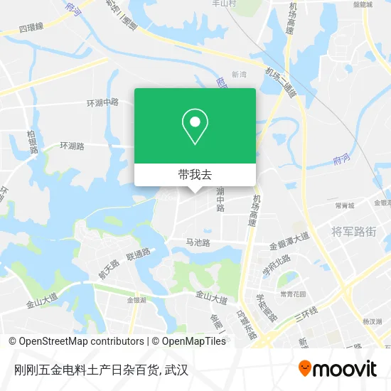 刚刚五金电料土产日杂百货地图