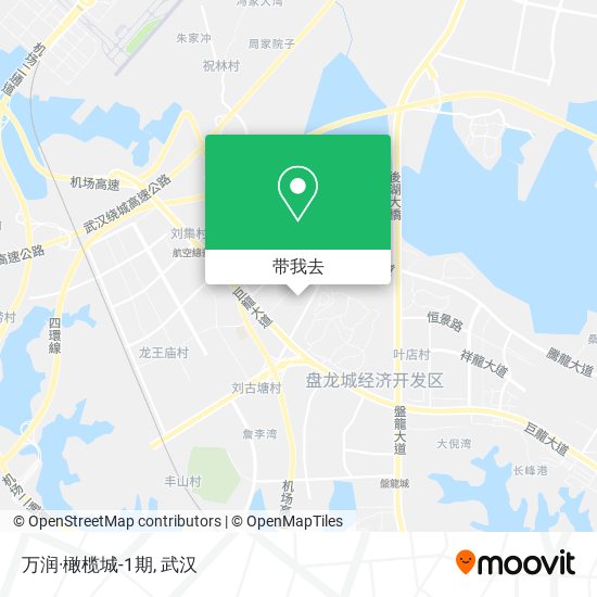 万润·橄榄城-1期地图