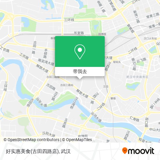 好实惠美食(古田四路店)地图