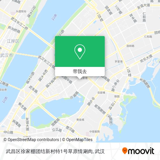 武昌区徐家棚团结新村特1号草原情涮肉地图