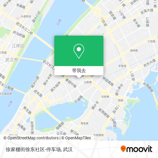 徐家棚街徐东社区-停车场地图