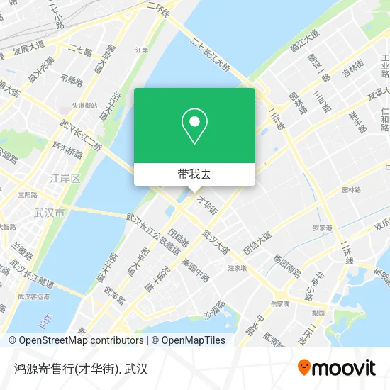 鸿源寄售行(才华街)地图