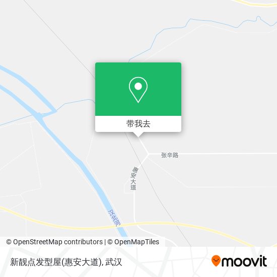 新靓点发型屋(惠安大道)地图