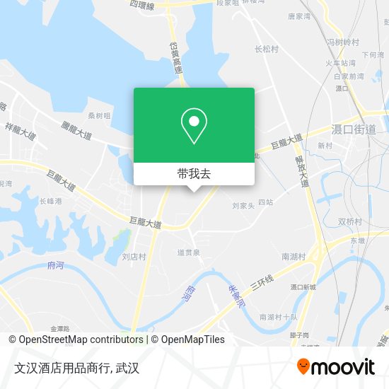 文汉酒店用品商行地图