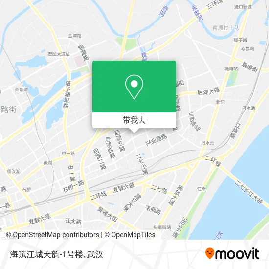 海赋江城天韵-1号楼地图