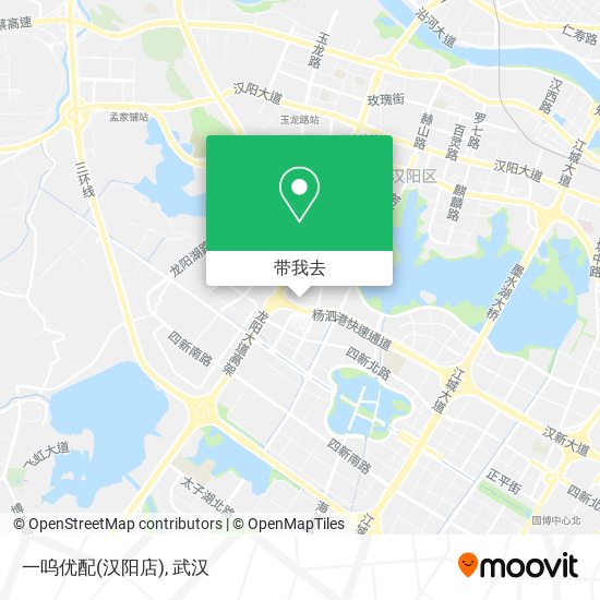 一呜优配(汉阳店)地图