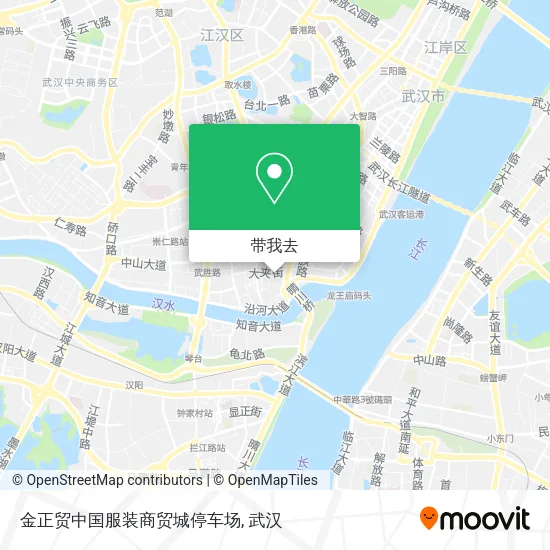 金正贸中国服装商贸城停车场地图