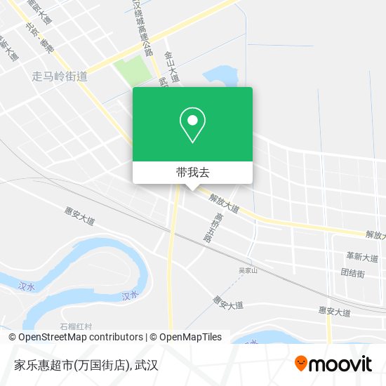 家乐惠超市(万国街店)地图