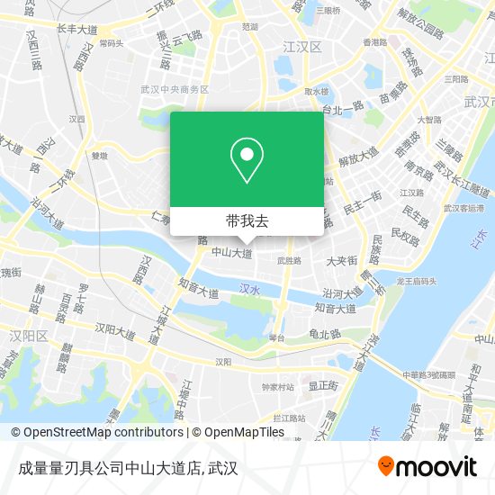 成量量刃具公司中山大道店地图