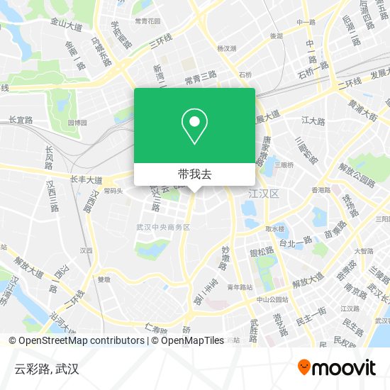 云彩路地图