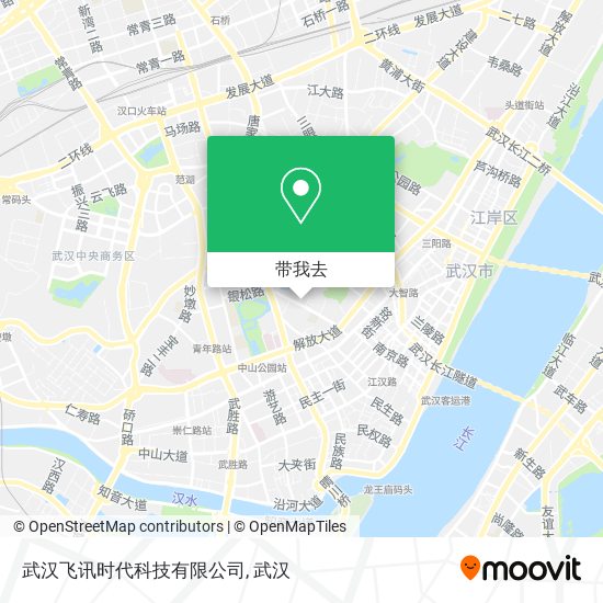 武汉飞讯时代科技有限公司地图