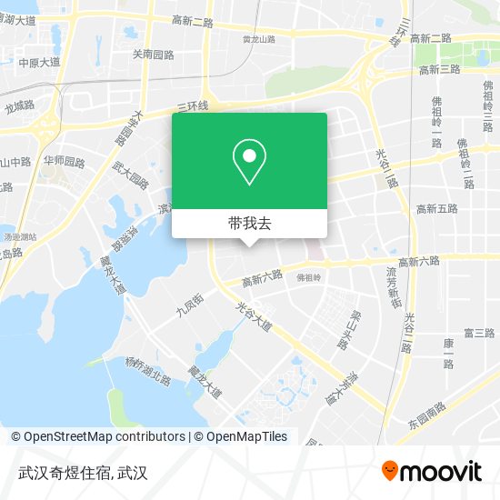 武汉奇煜住宿地图