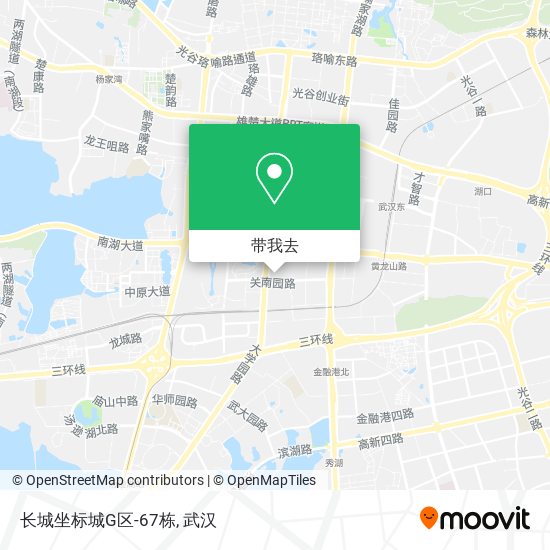 长城坐标城G区-67栋地图