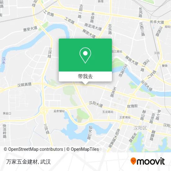 万家五金建材地图