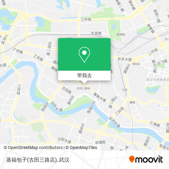 蒸福包子(古田三路店)地图