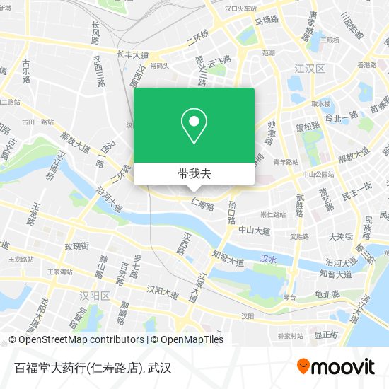 百福堂大药行(仁寿路店)地图