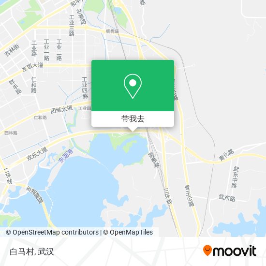 白马村地图