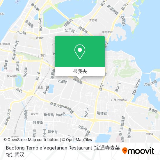 Baotong Temple Vegetarian Restaurant (宝通寺素菜馆)地图